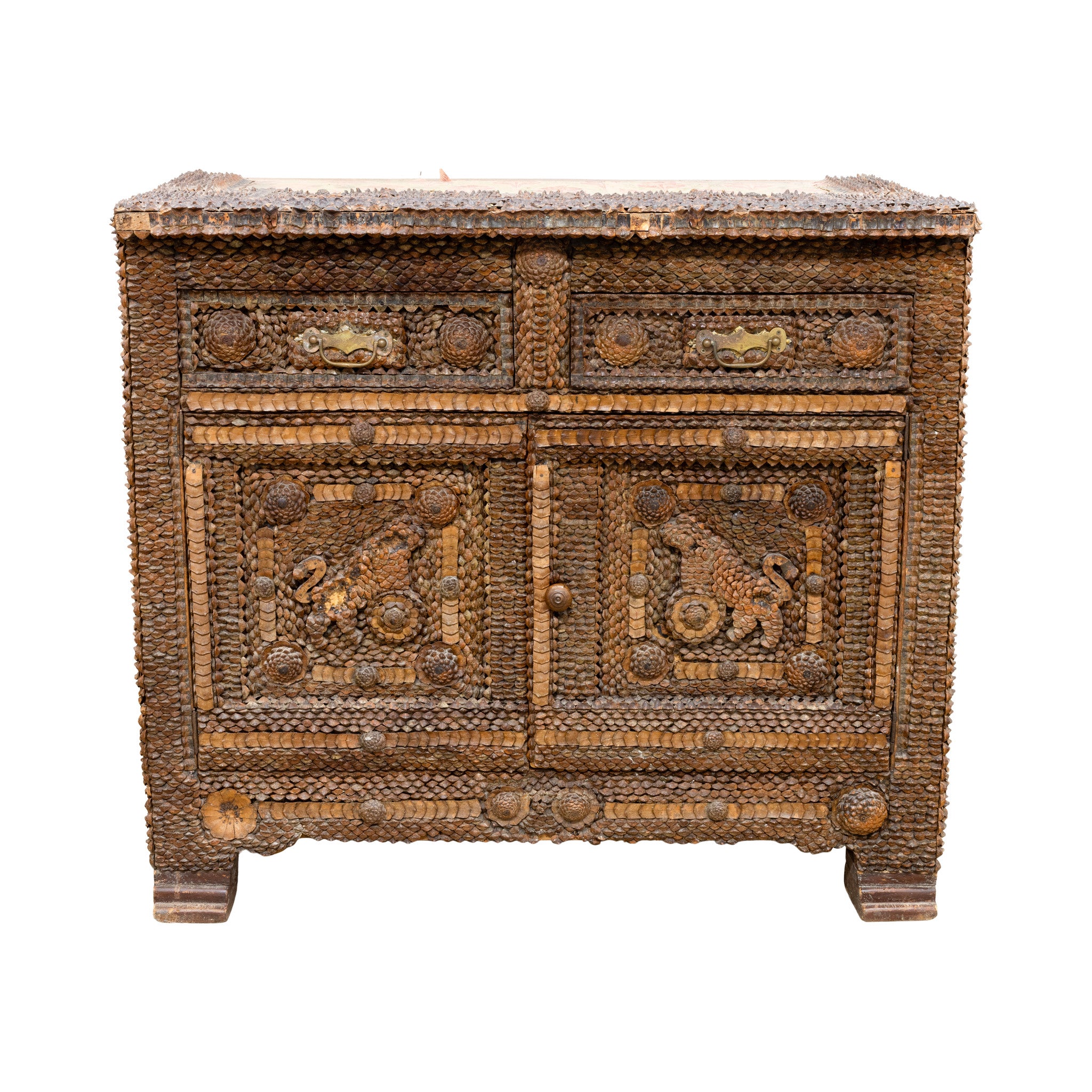 Hudson River Adirondack Pinecone Hutch