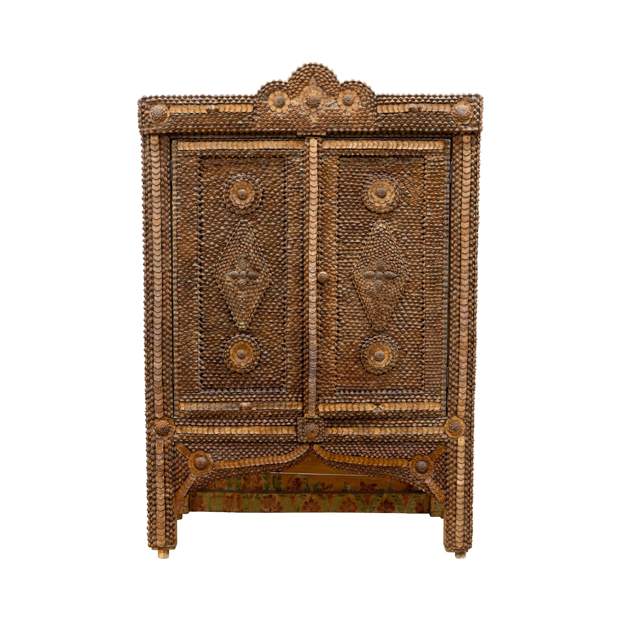 Hudson River Adirondack Pinecone Hutch