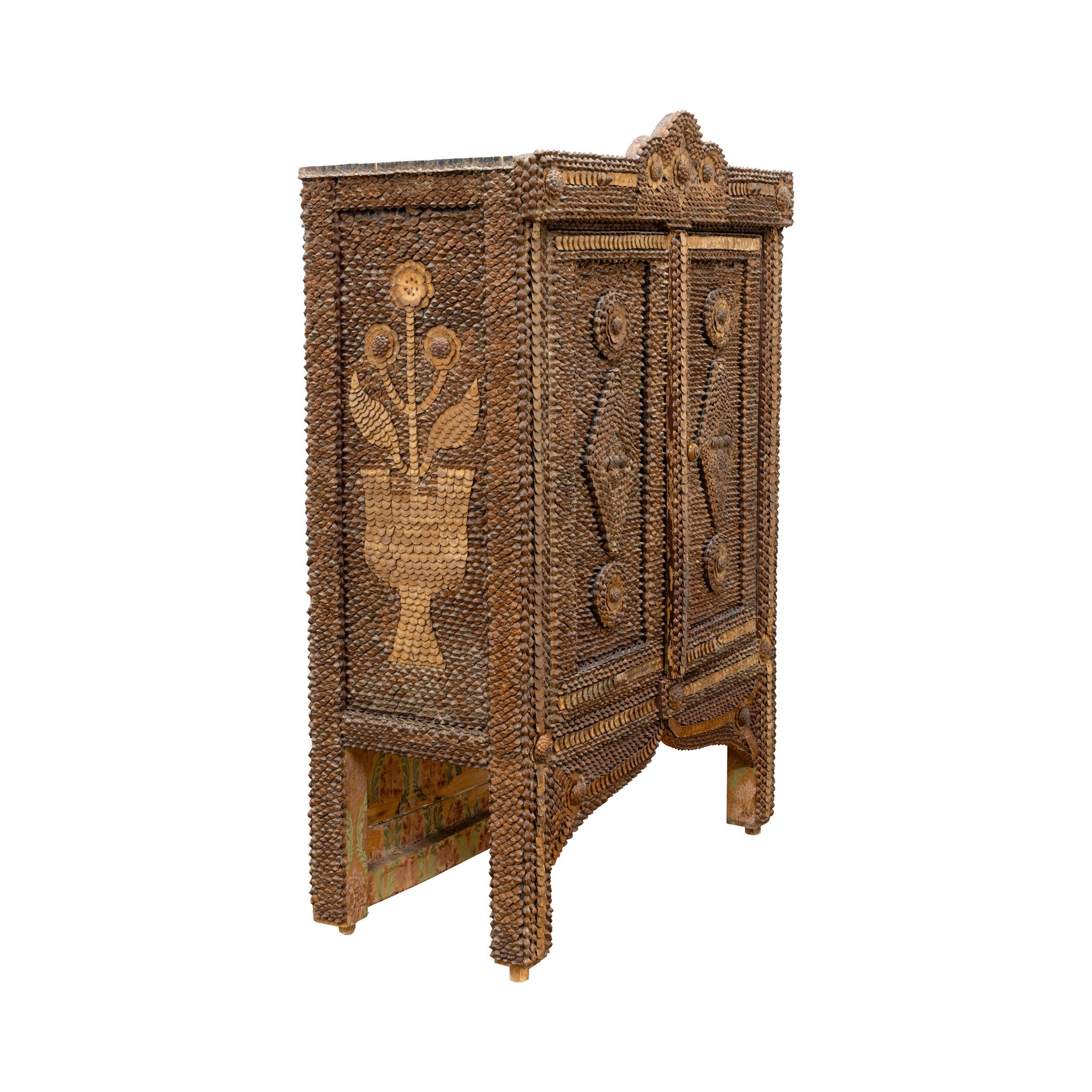 Hudson River Adirondack Pinecone Hutch