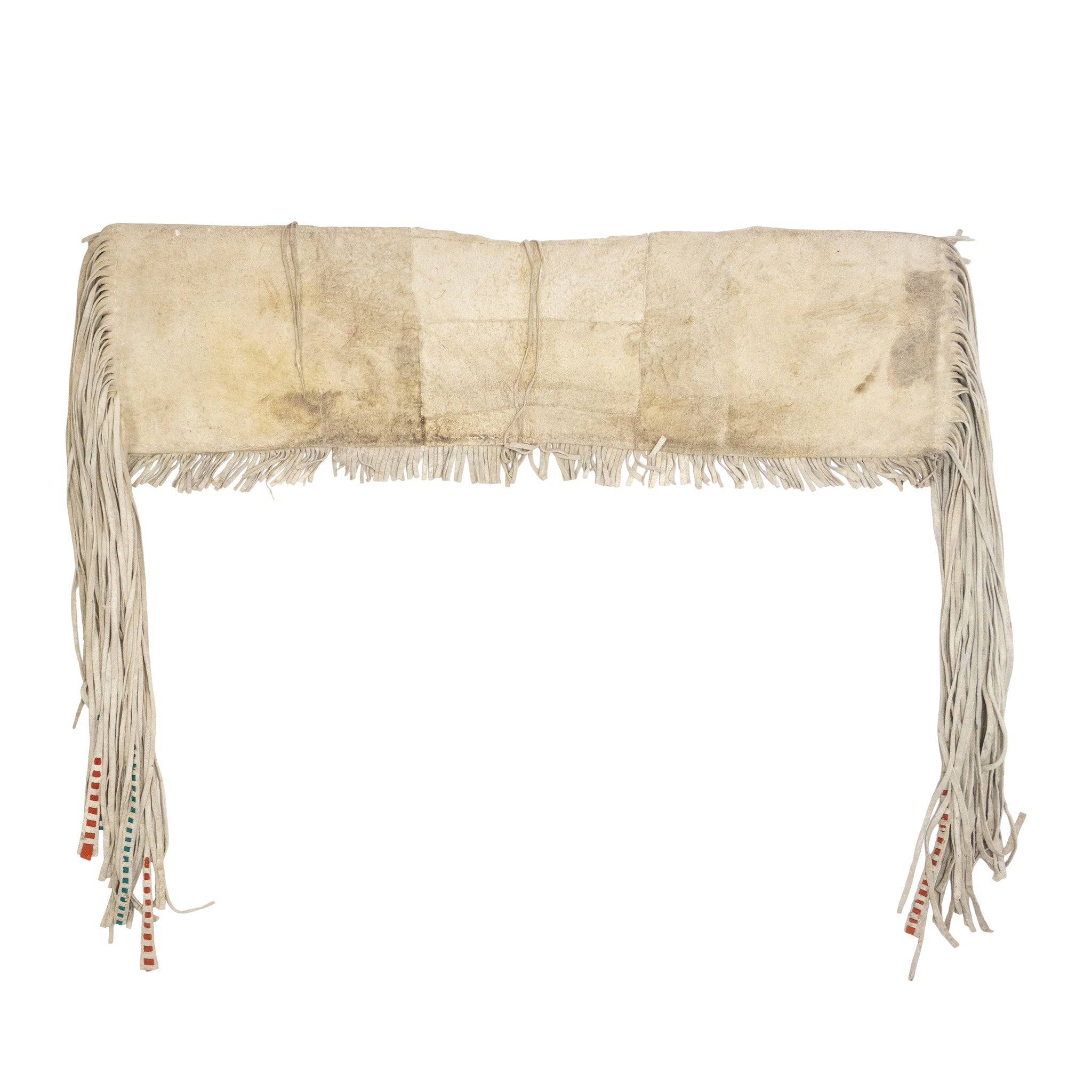 Large Plateau Fully Beaded Saddle Throw