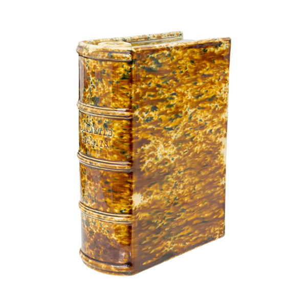 Bennington Pottery Flint Book Flask, Furnishings, Barware, Flask