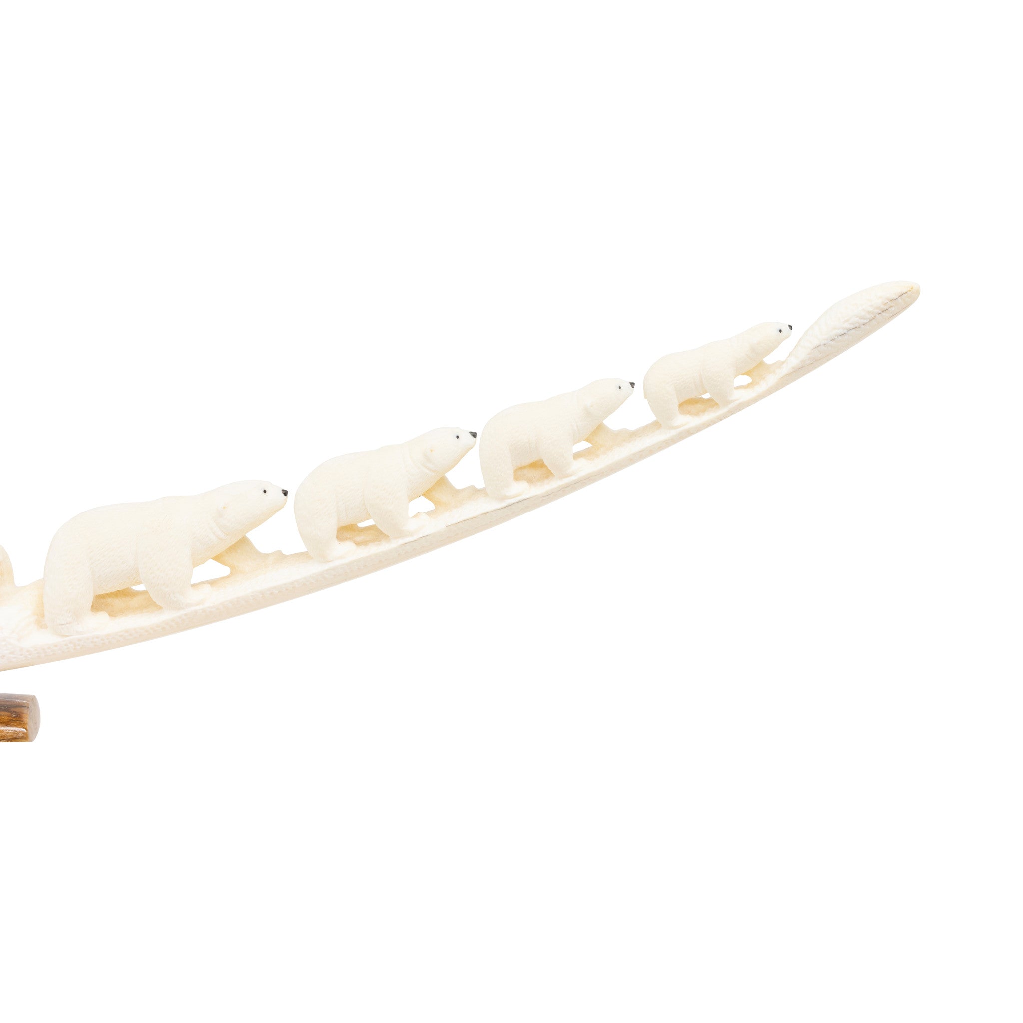 Ronald Apangalook Walrus Ivory Carving