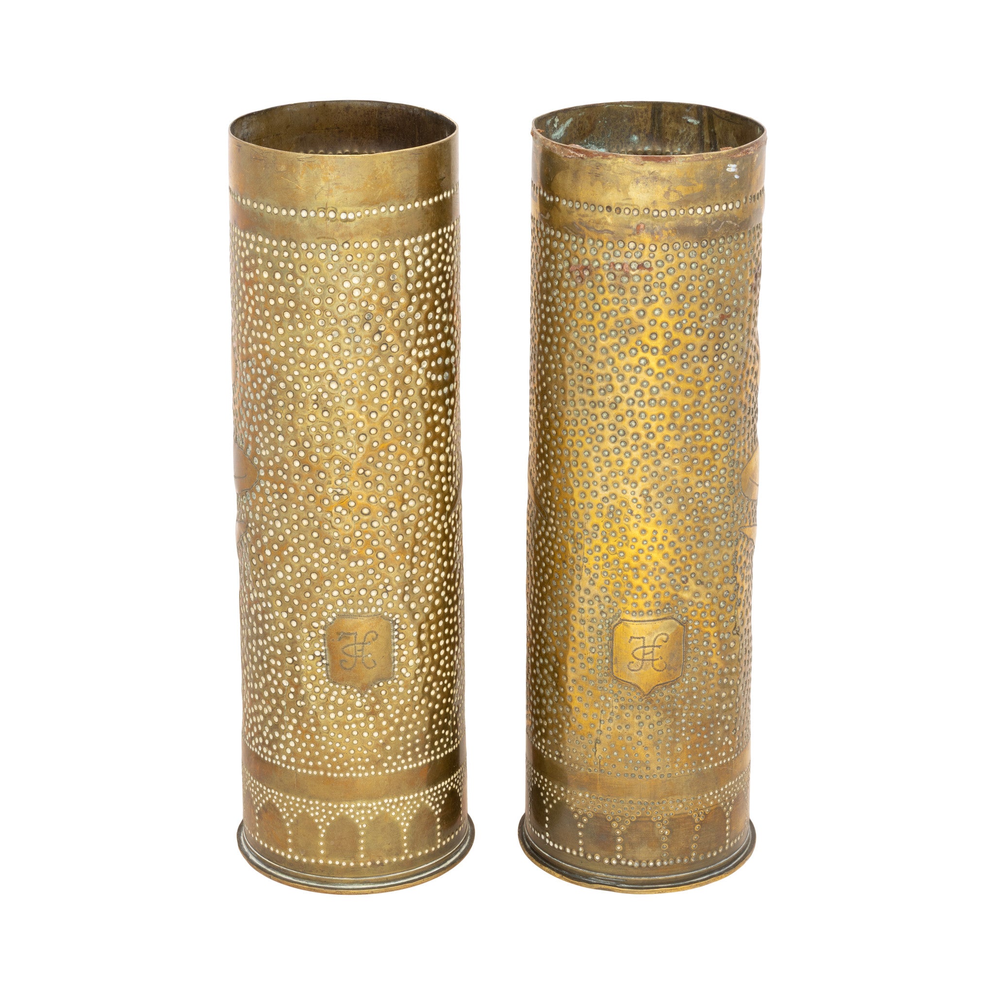 Trench Art Pair