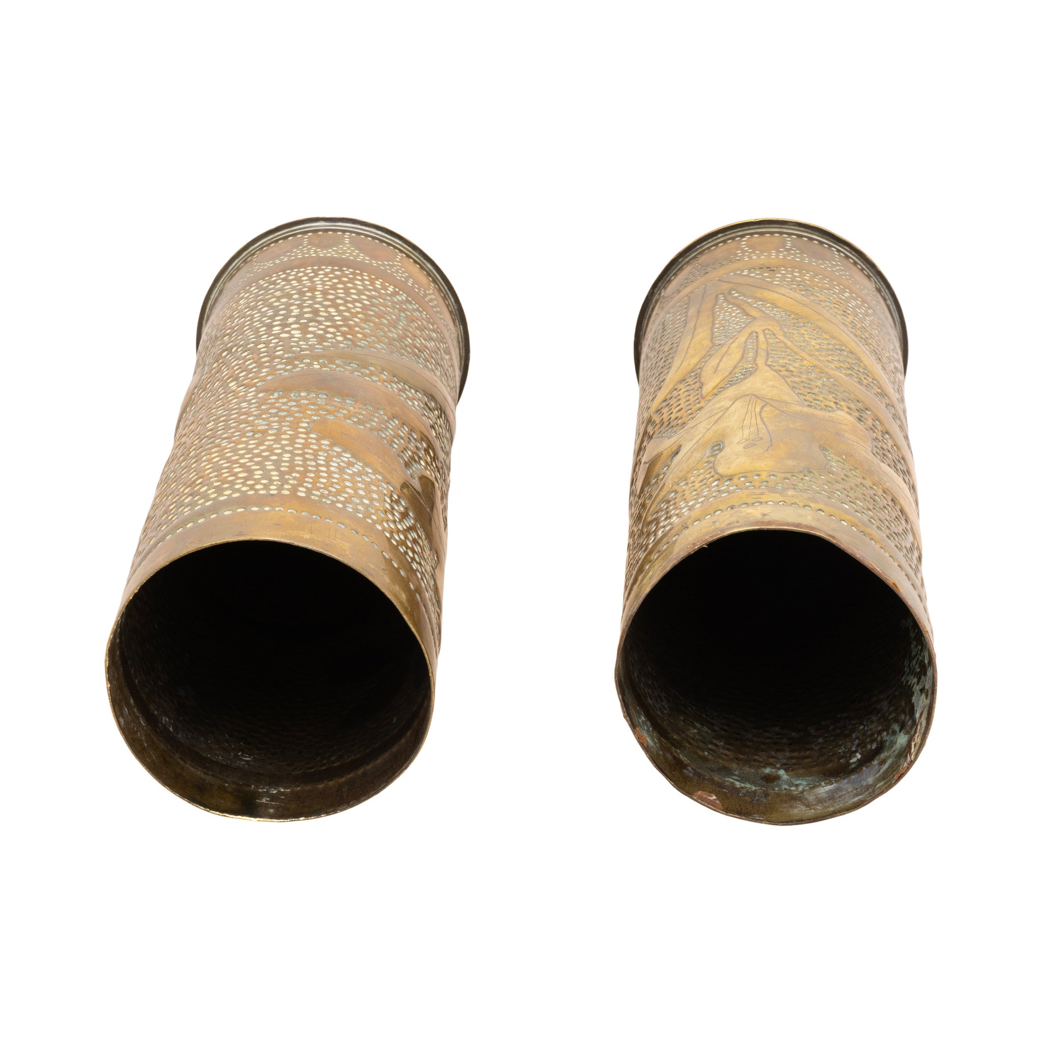 Trench Art Pair