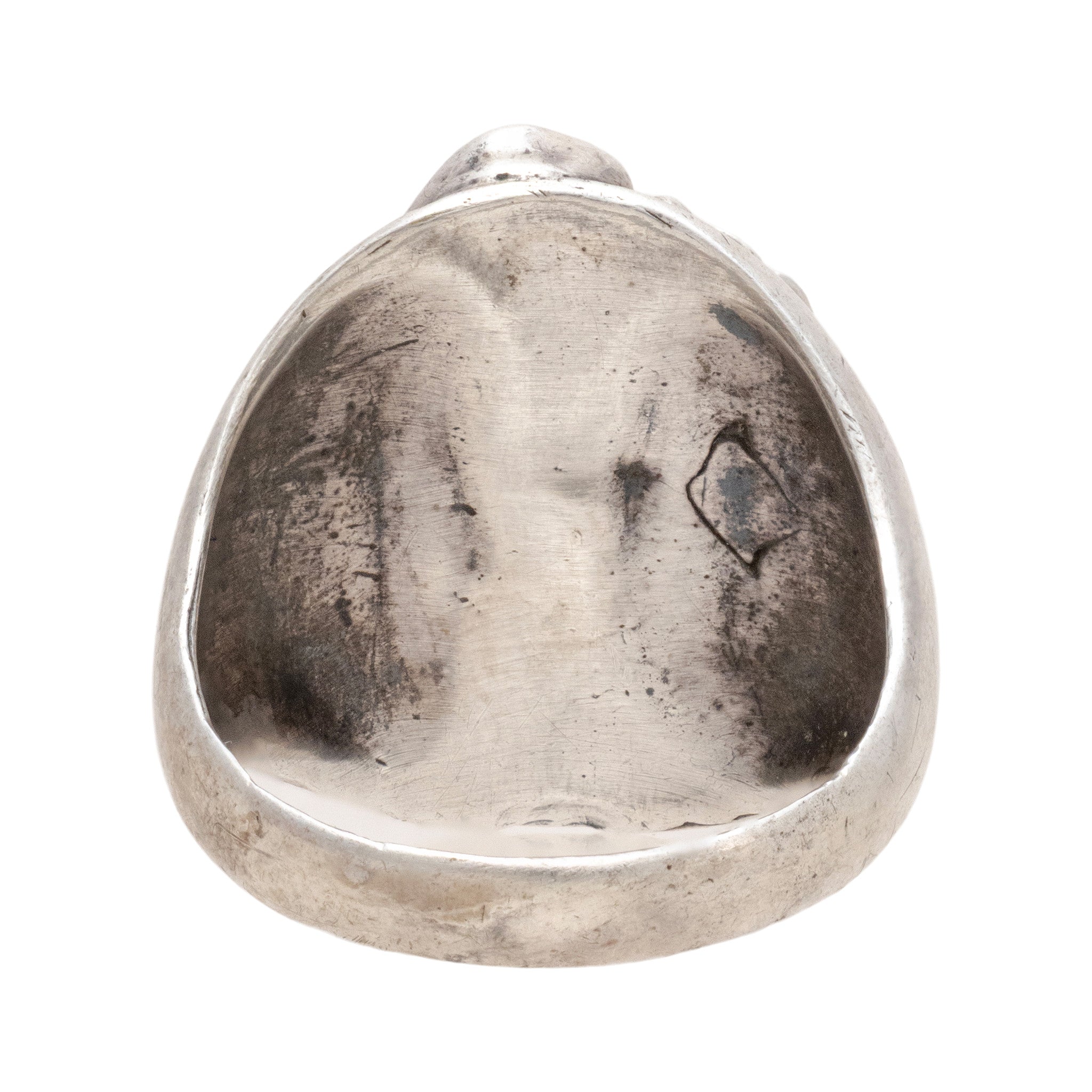 Navajo Turquoise and Coral Ring