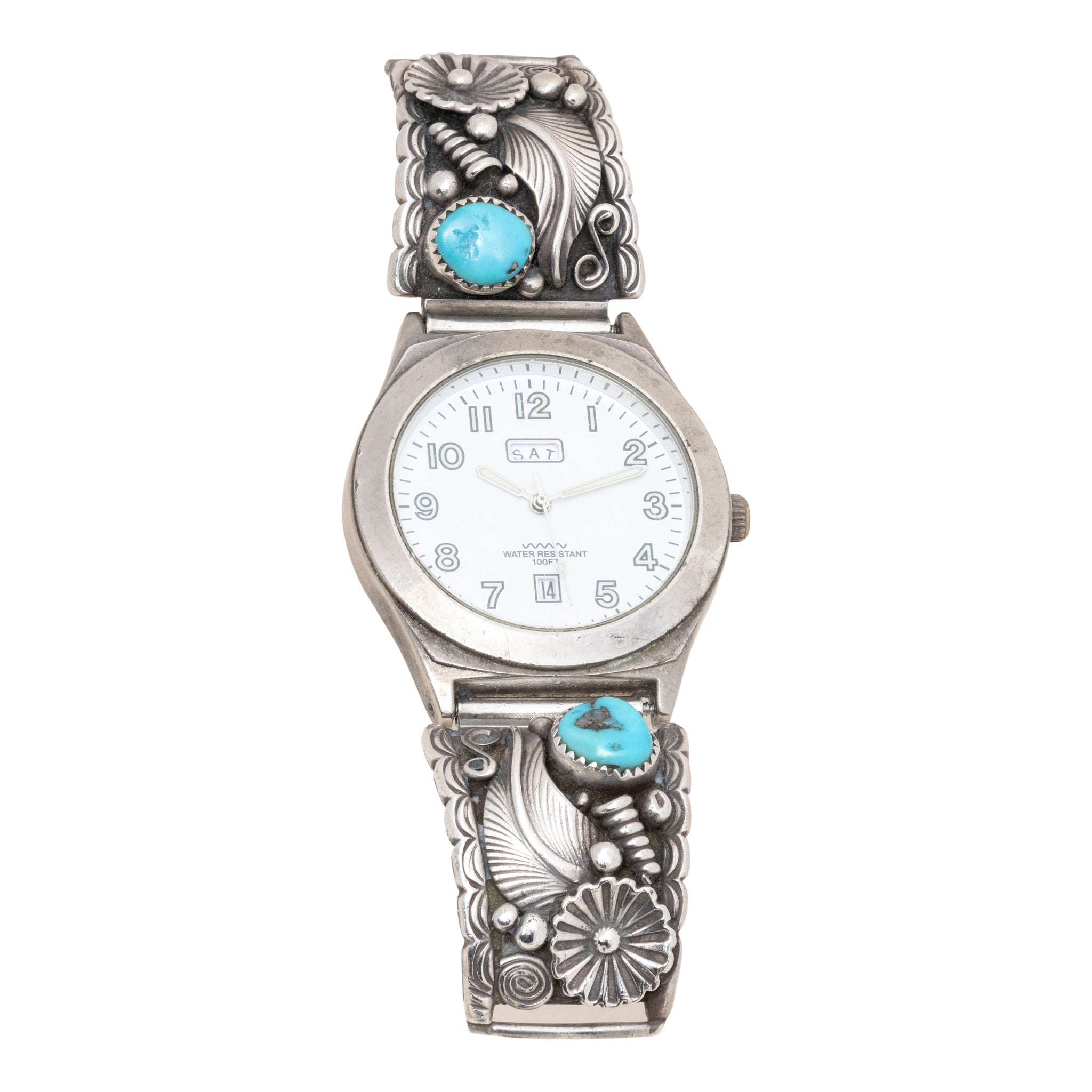 Navajo Turquoise Watchband, Jewelry, Watch, Native