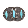 Navajo Turquoise Belt Buckle, Jewelry, Buckle, Native