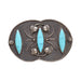Navajo Turquoise Belt Buckle, Jewelry, Buckle, Native