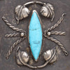 Navajo Turquoise Belt Buckle