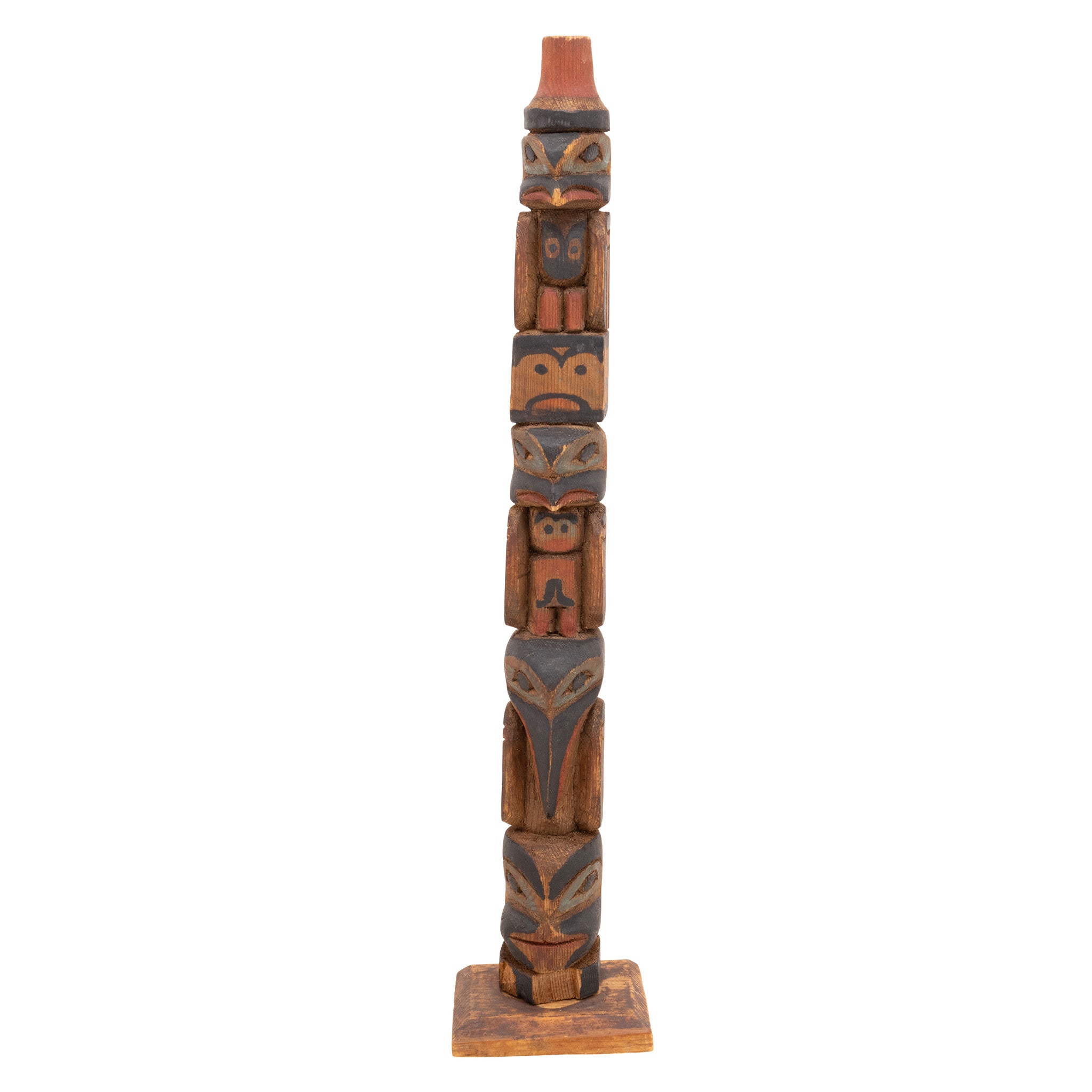 Northwest Coast Totem, Native, Carving, Totem Pole
