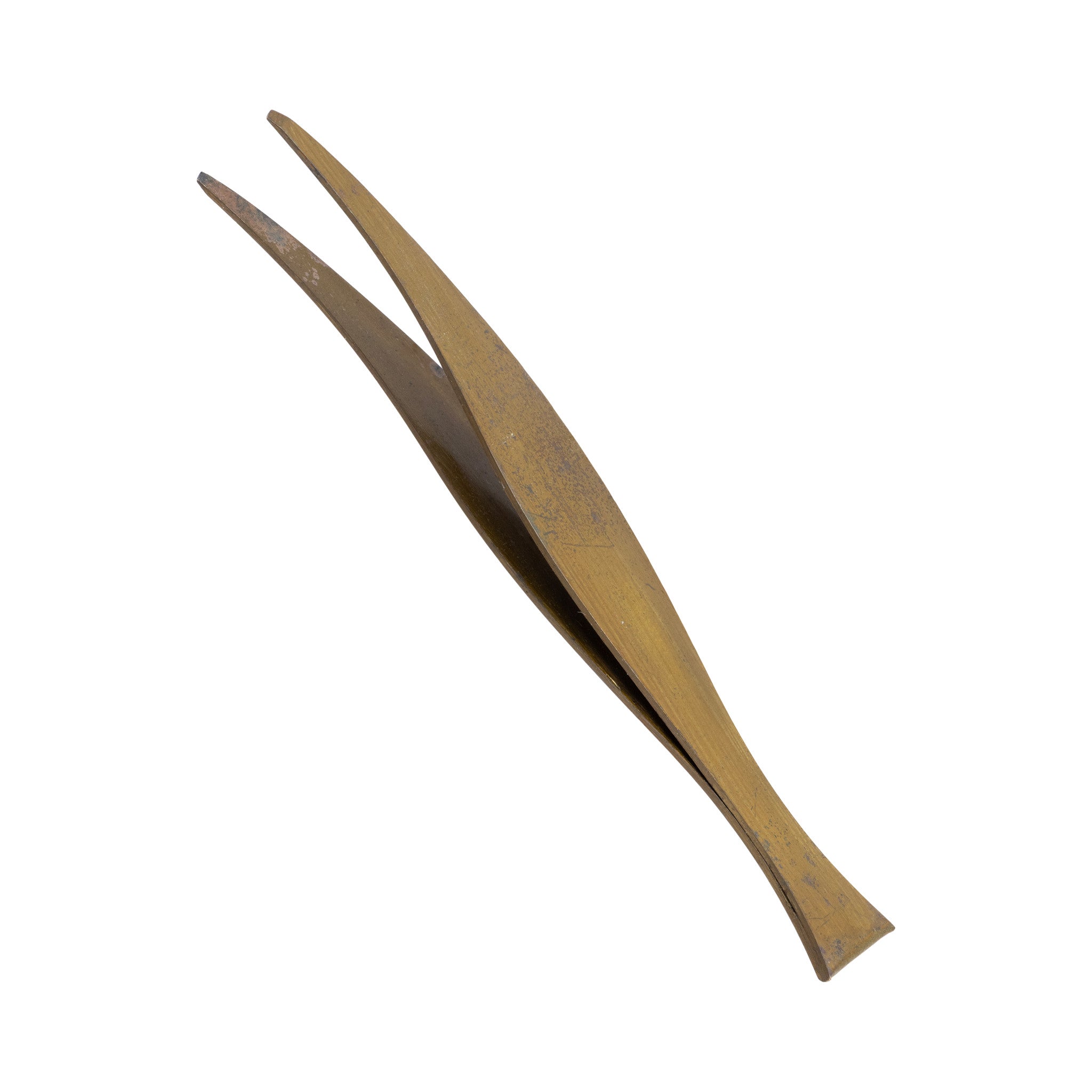 Vintage Miniature Gold Scale Weight Set