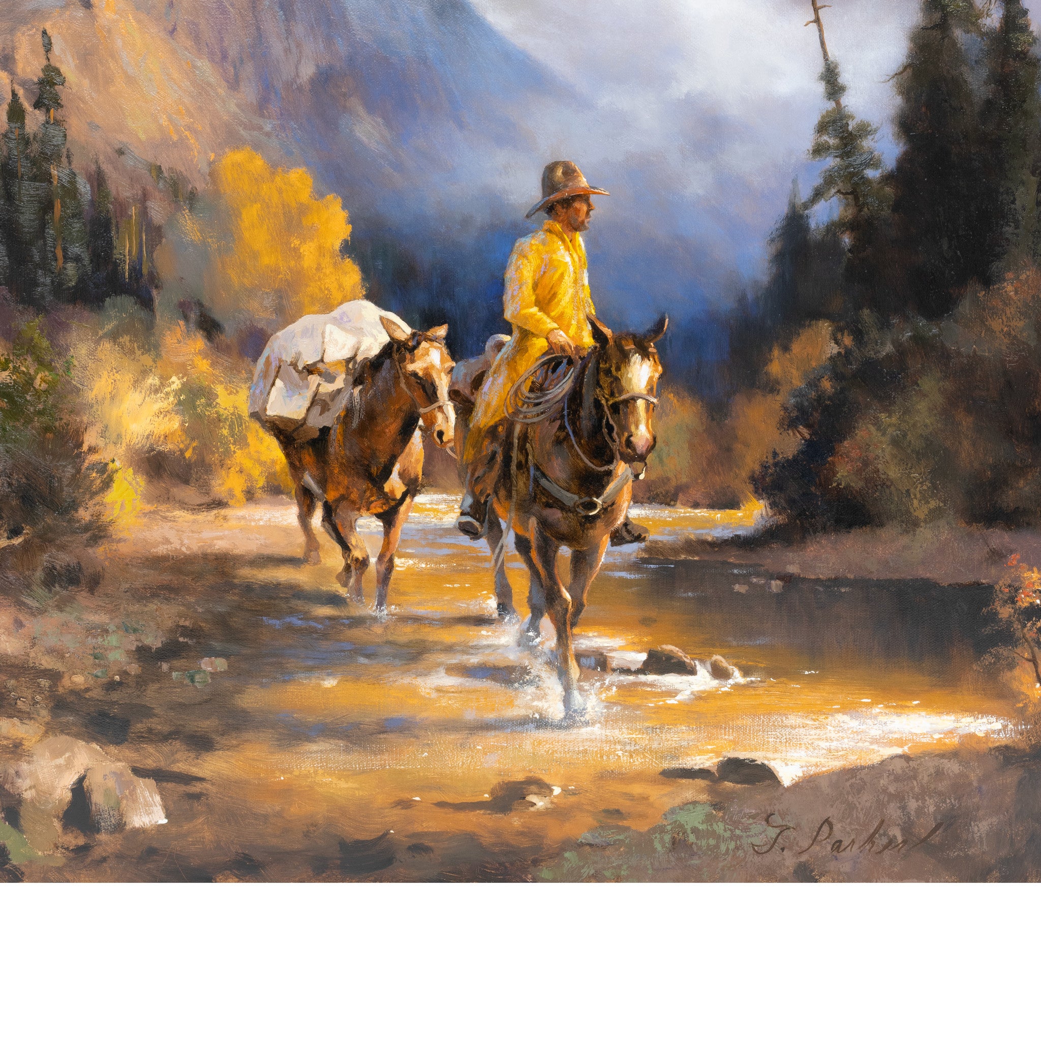 Autumn Ride Home by Greg Parker