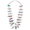 Multi Strand Bird Fetish Necklace, Jewelry, Necklace, Native