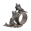 Two Victorian Figural Silverplate Napkin Rings
