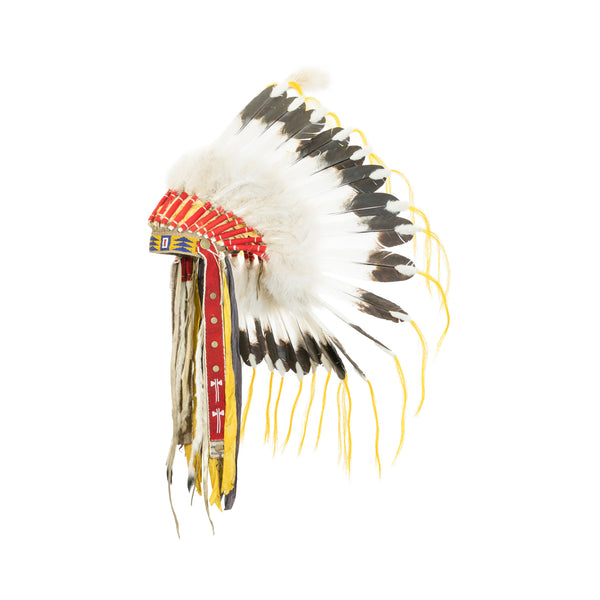 Sahnish (Arikara) Style Headdress, Native, Head Piece, Headdress