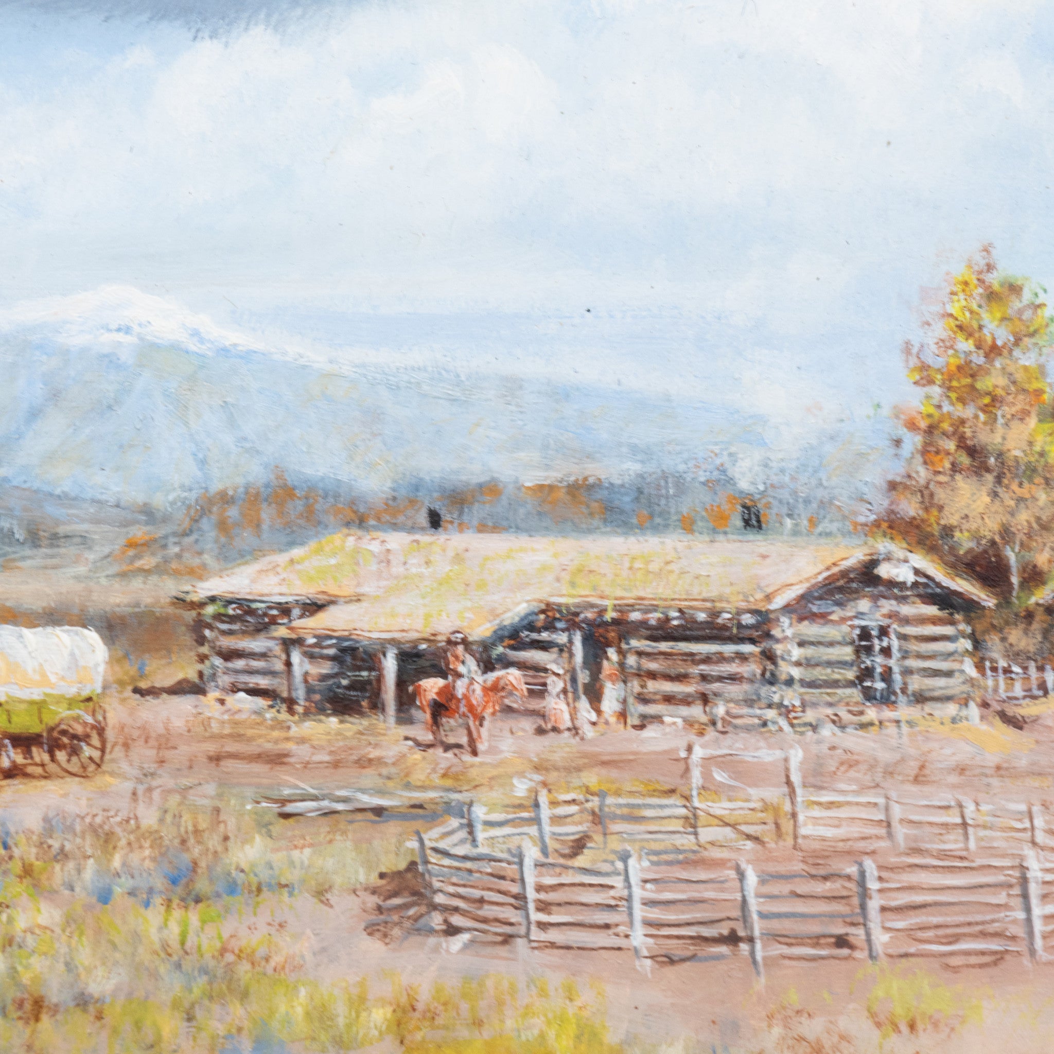 "On Their Way West" by Russ Vickers