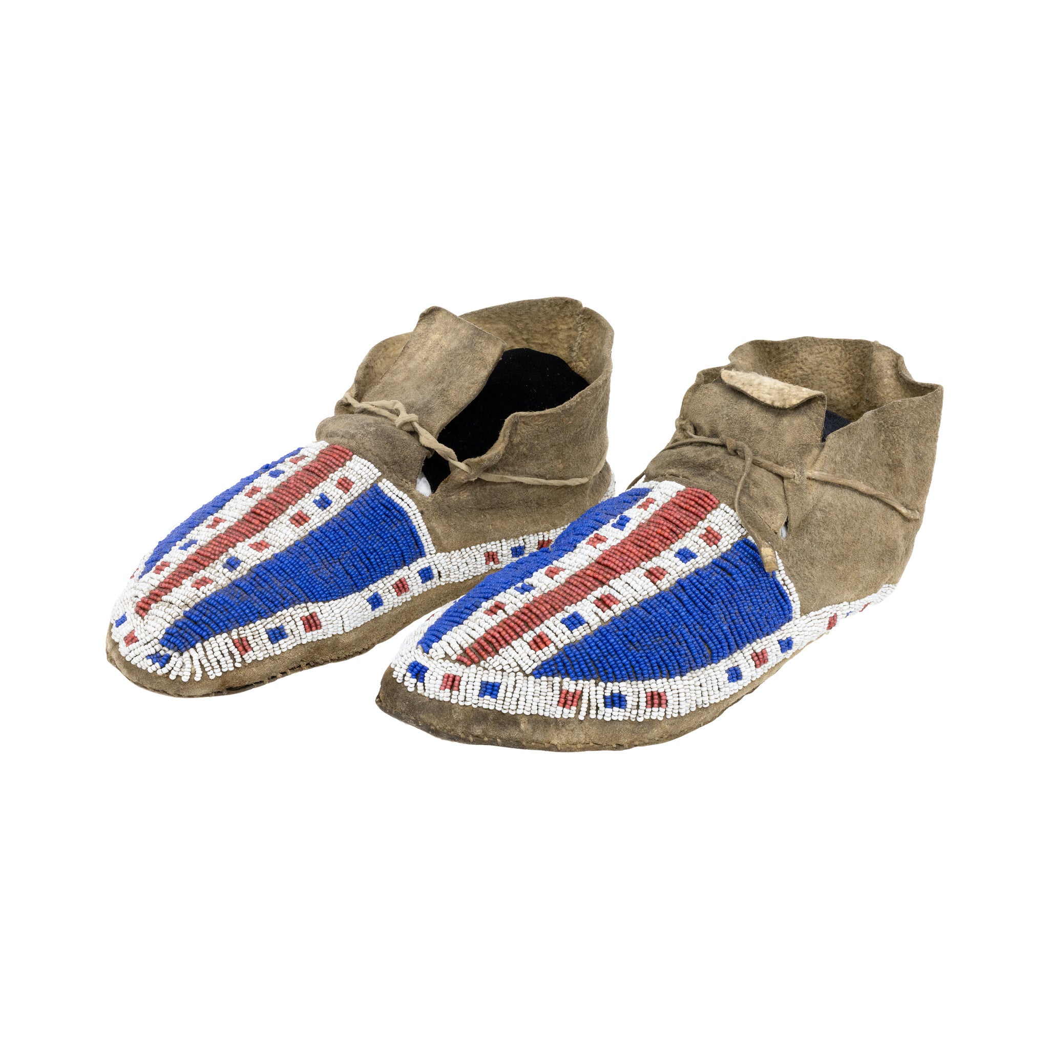 Lakota Sioux Moccasins, Native, Garment, Moccasins