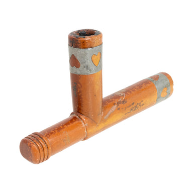 Plains Catlinite Pipe Bowl, Native, Pipe, Catlinite