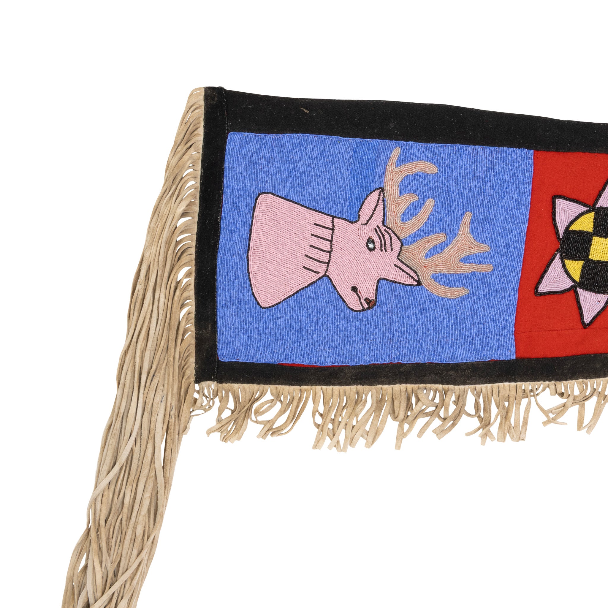 Plateau Pictorial Saddle Throw