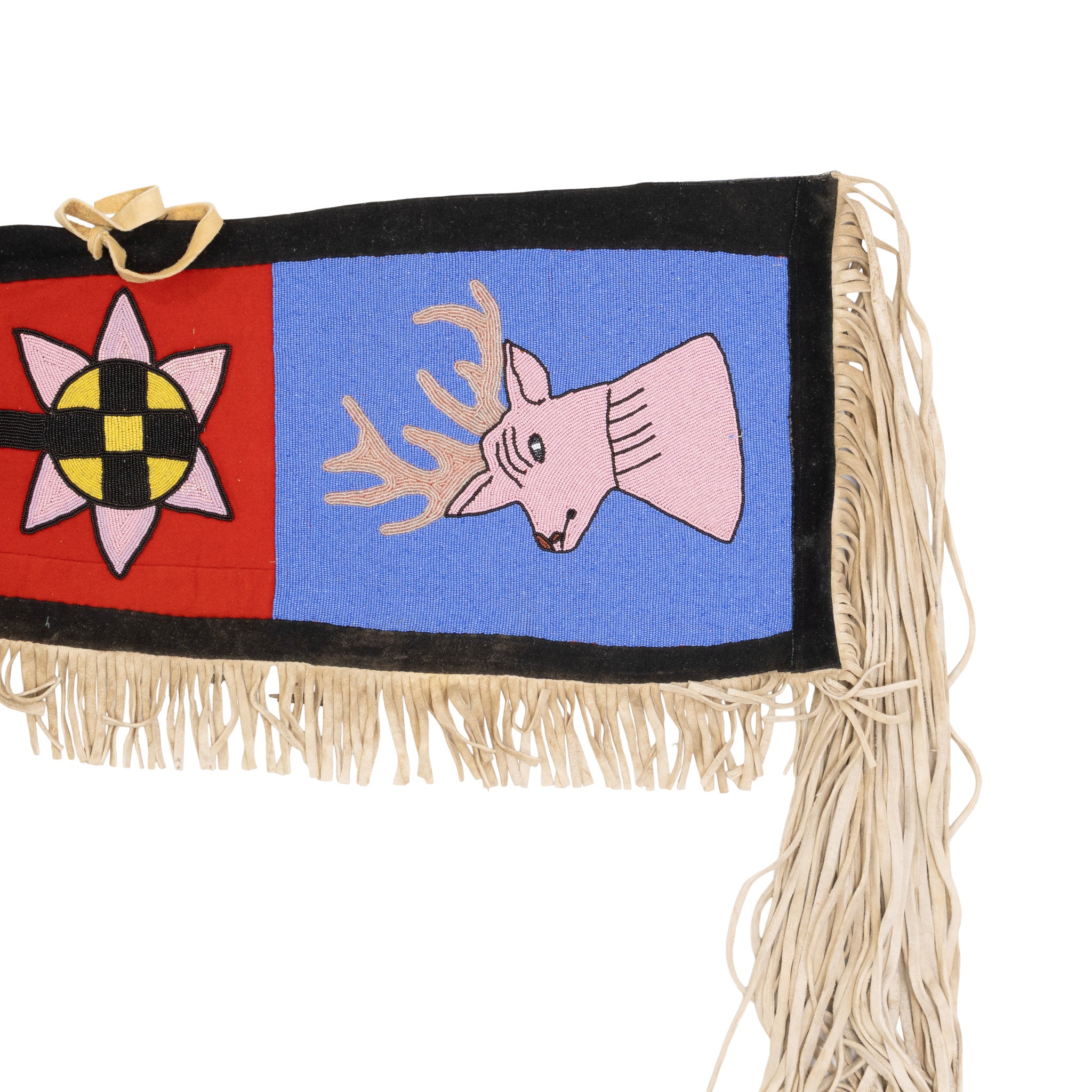 Plateau Pictorial Saddle Throw