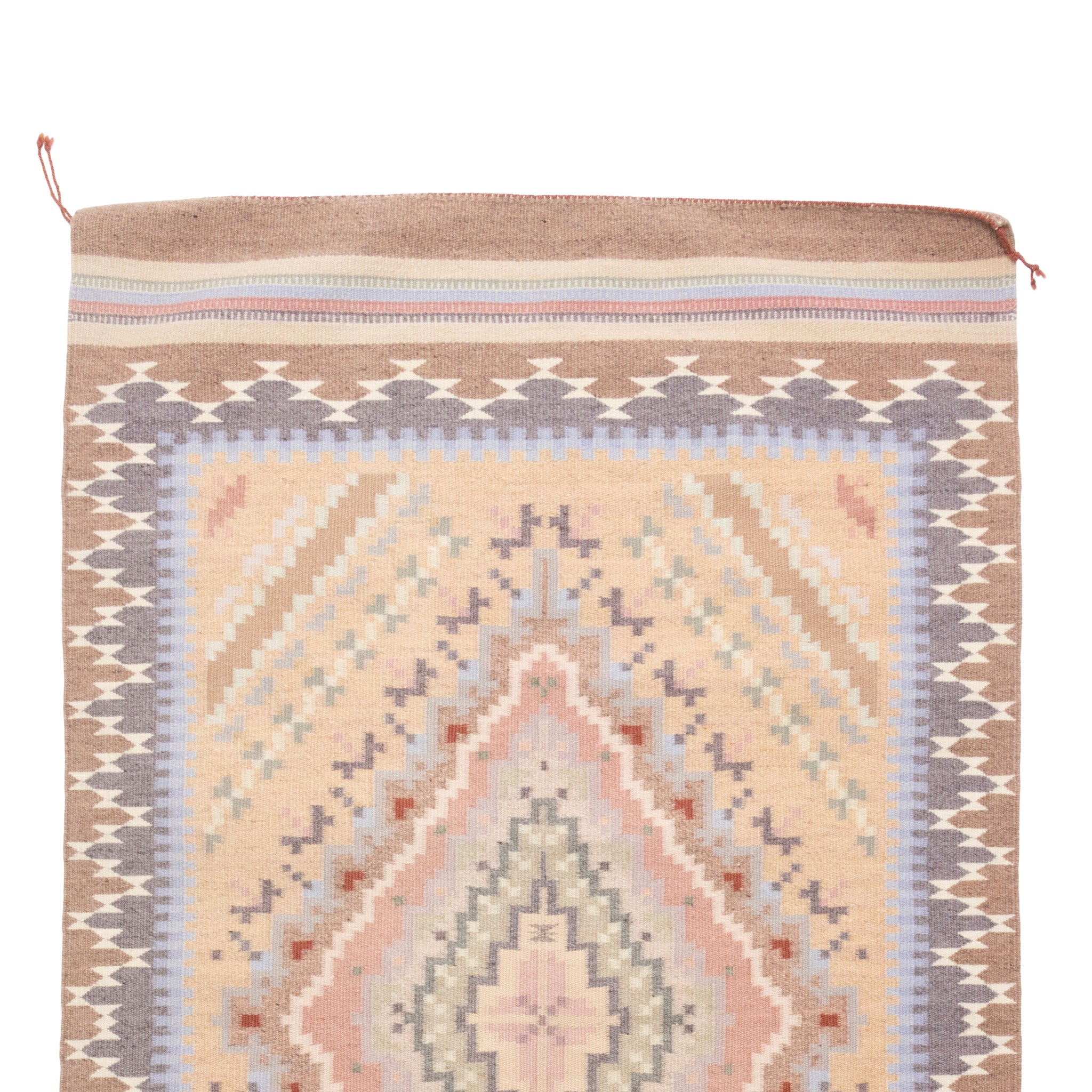 Navajo Burntwater Weaving by Laverne Van Winkle