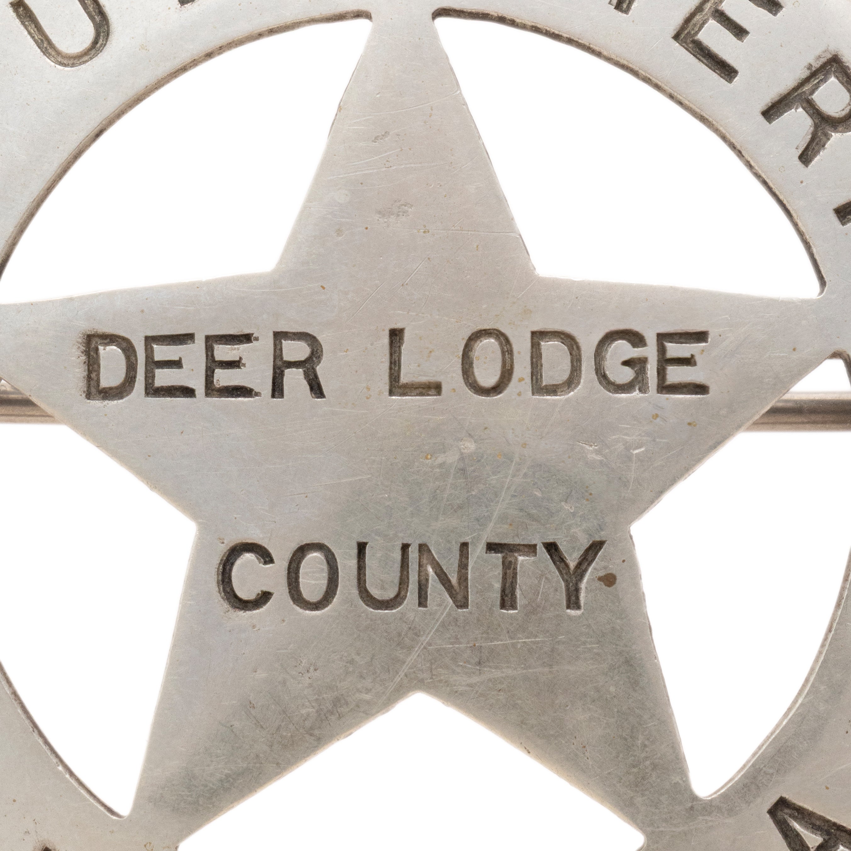Deputy Sheriff Deer Lodge Montana Badge