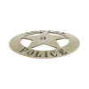 Large Indian Police No. 8 Badge