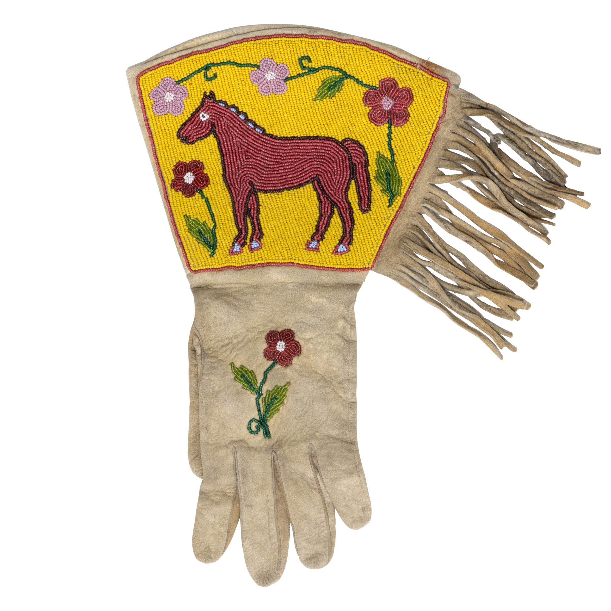 Plateau Horse Pictorial Gauntlets