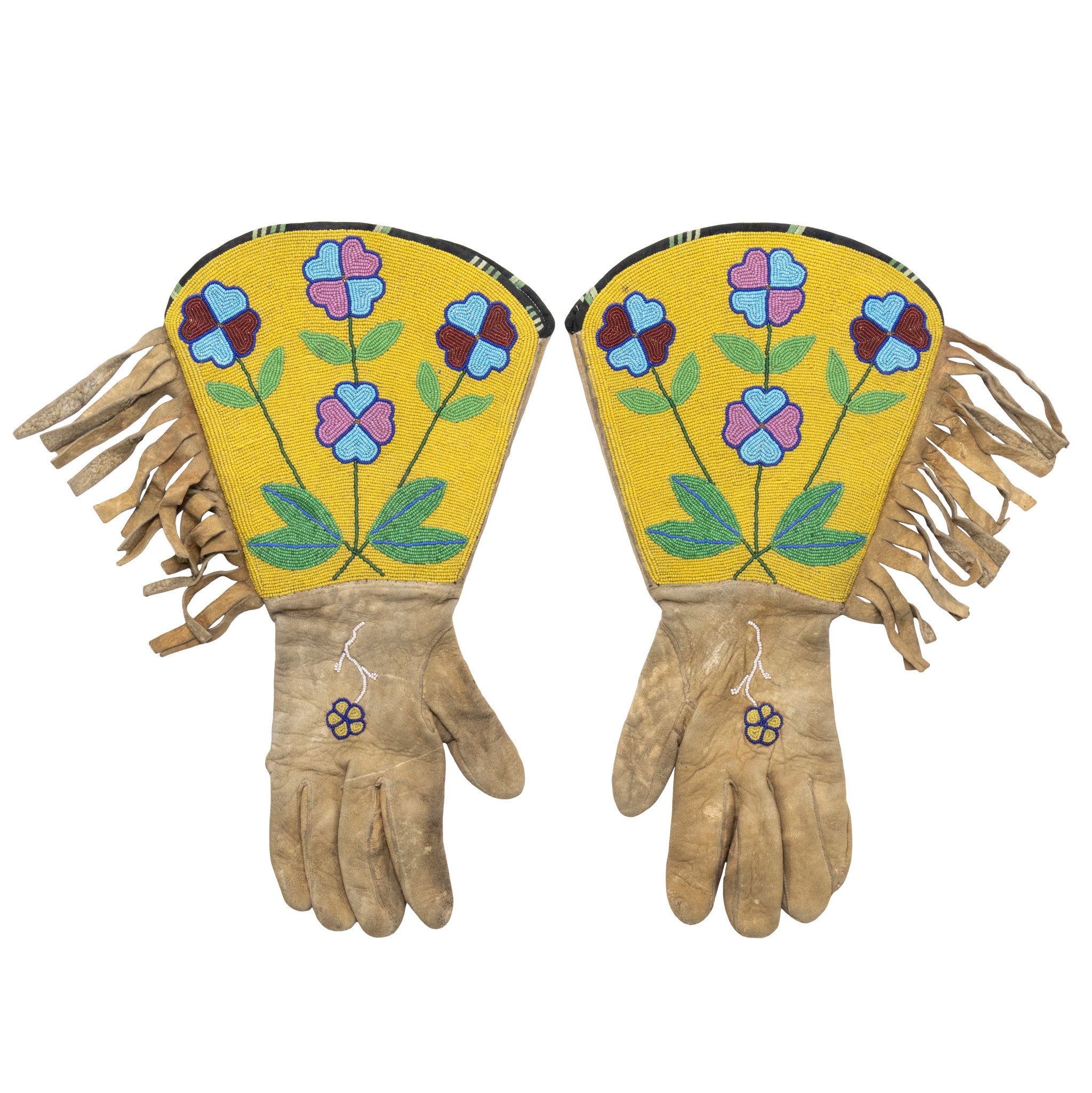 Plateau Gauntlets, Native, Garment, Gauntlets