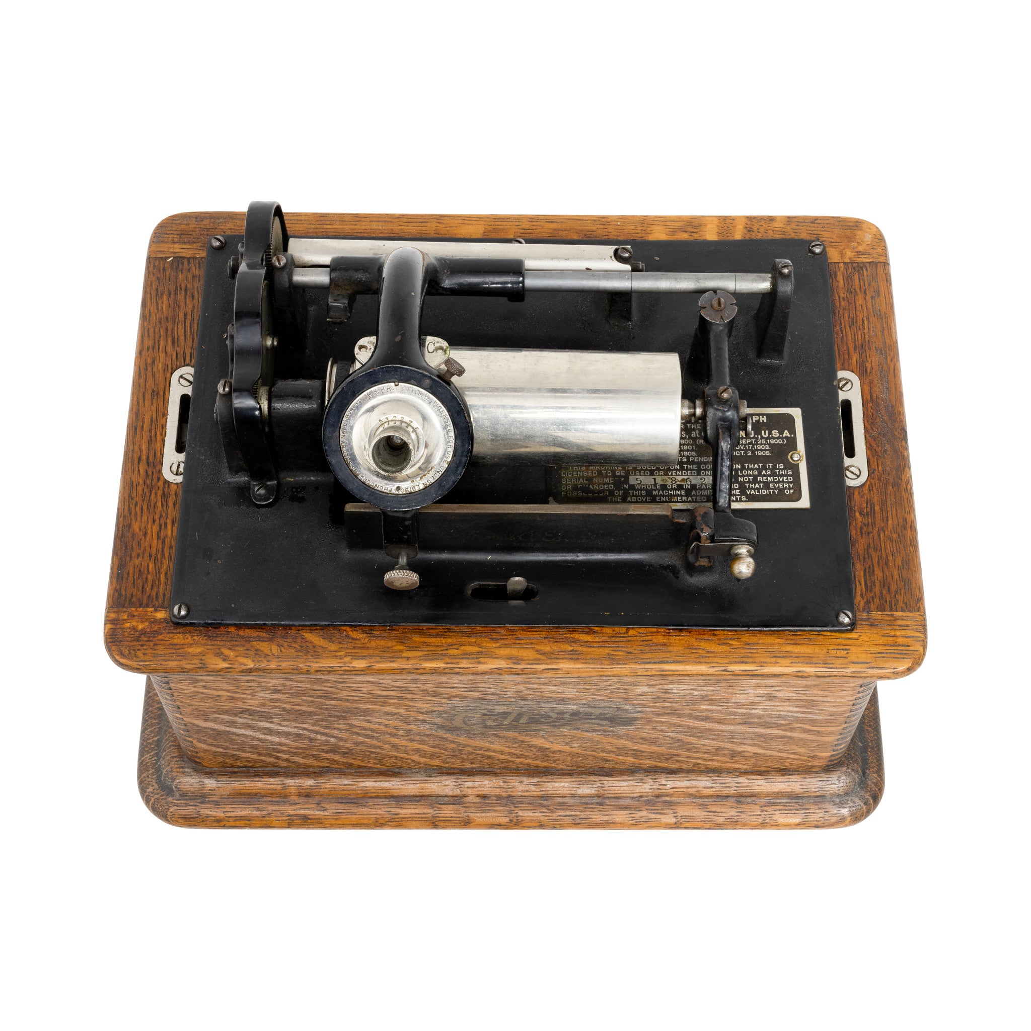 Edison Model B Tall Standard Phonograph