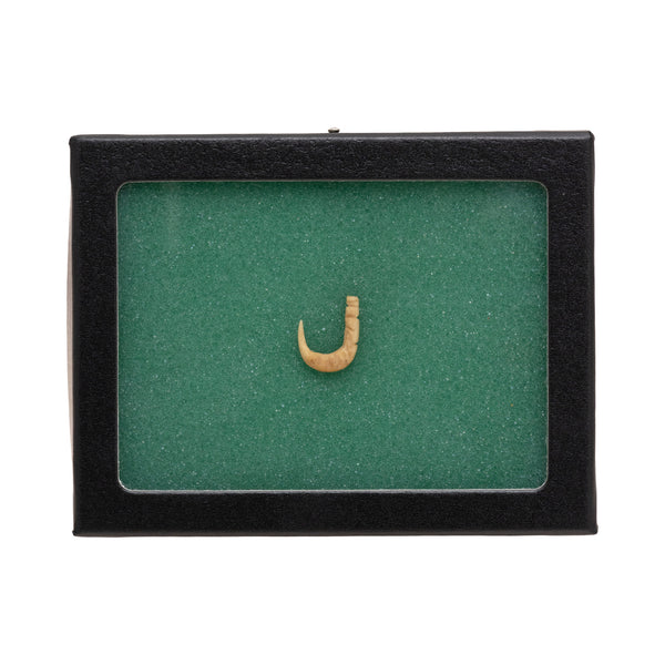 Prehistoric Native Bone Fishhook, Native, Fishing, Other