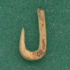 Pair of Prehistoric Native Bone Fishhooks