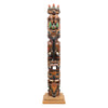 Ditidaht/Nuu-Cha-Nulth Totem by Raymond Williams, Native, Carving, Totem Pole