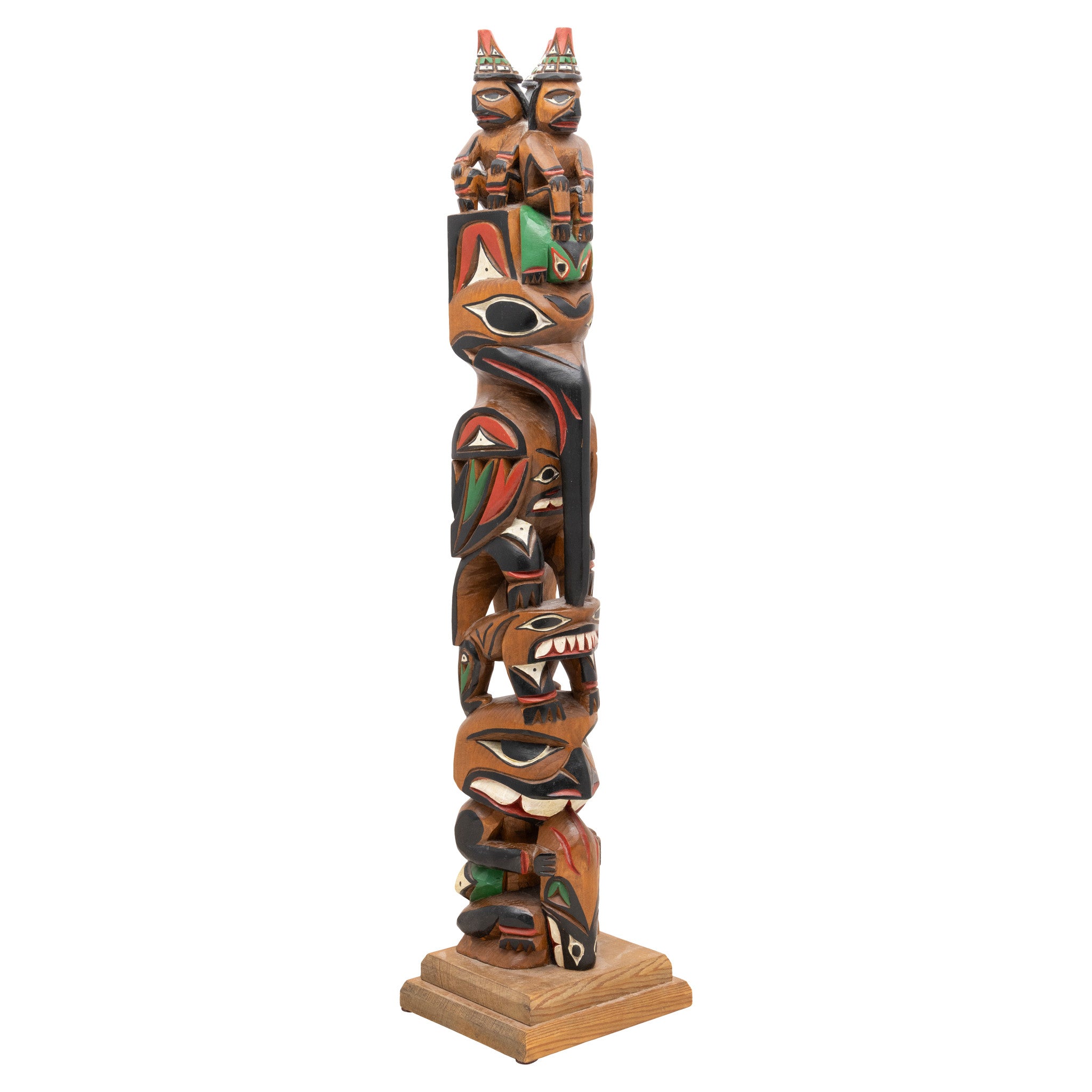 Ditidaht/Nuu-Cha-Nulth Totem by Raymond Williams