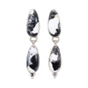 White Buffalo Turquoise Dangle Earrings, Jewelry, Earrings, Southwest
