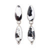 White Buffalo Turquoise Dangle Earrings, Jewelry, Earrings, Southwest