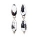 White Buffalo Turquoise Dangle Earrings, Jewelry, Earrings, Southwest