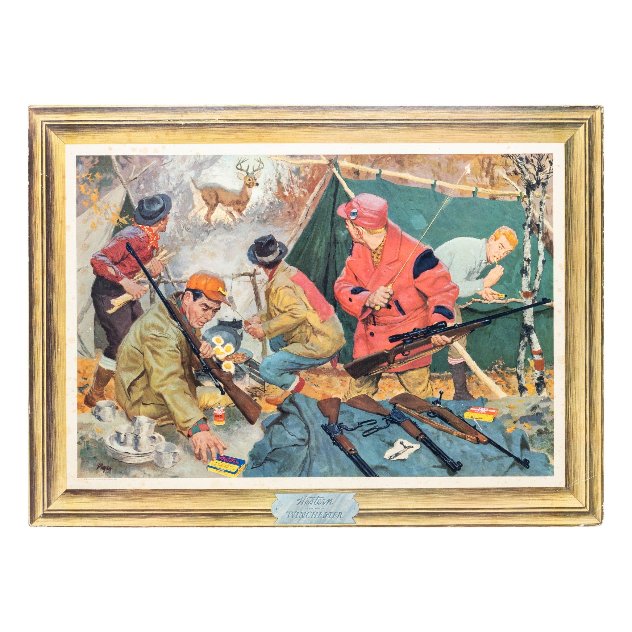 1954 Winchester Dealer Display, Sporting Goods, Advertising, Other