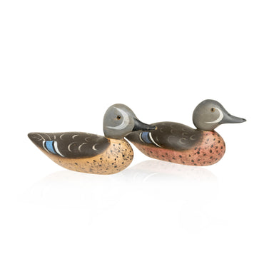 Pair Blue Wing Teal Decoys, Sporting Goods, Hunting, Waterfowl Decoy