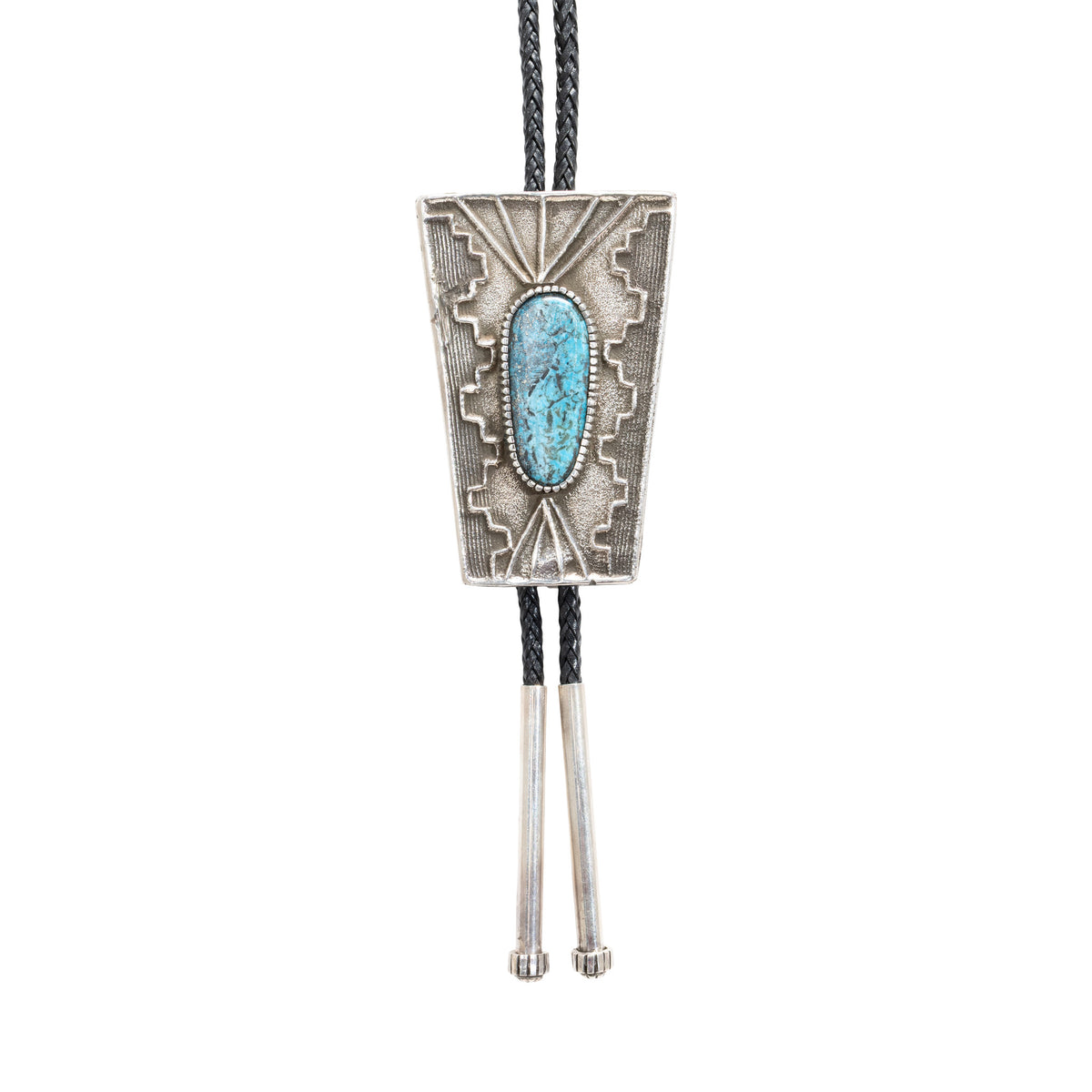 Navajo Turquoise Bolo Tie — Cisco
