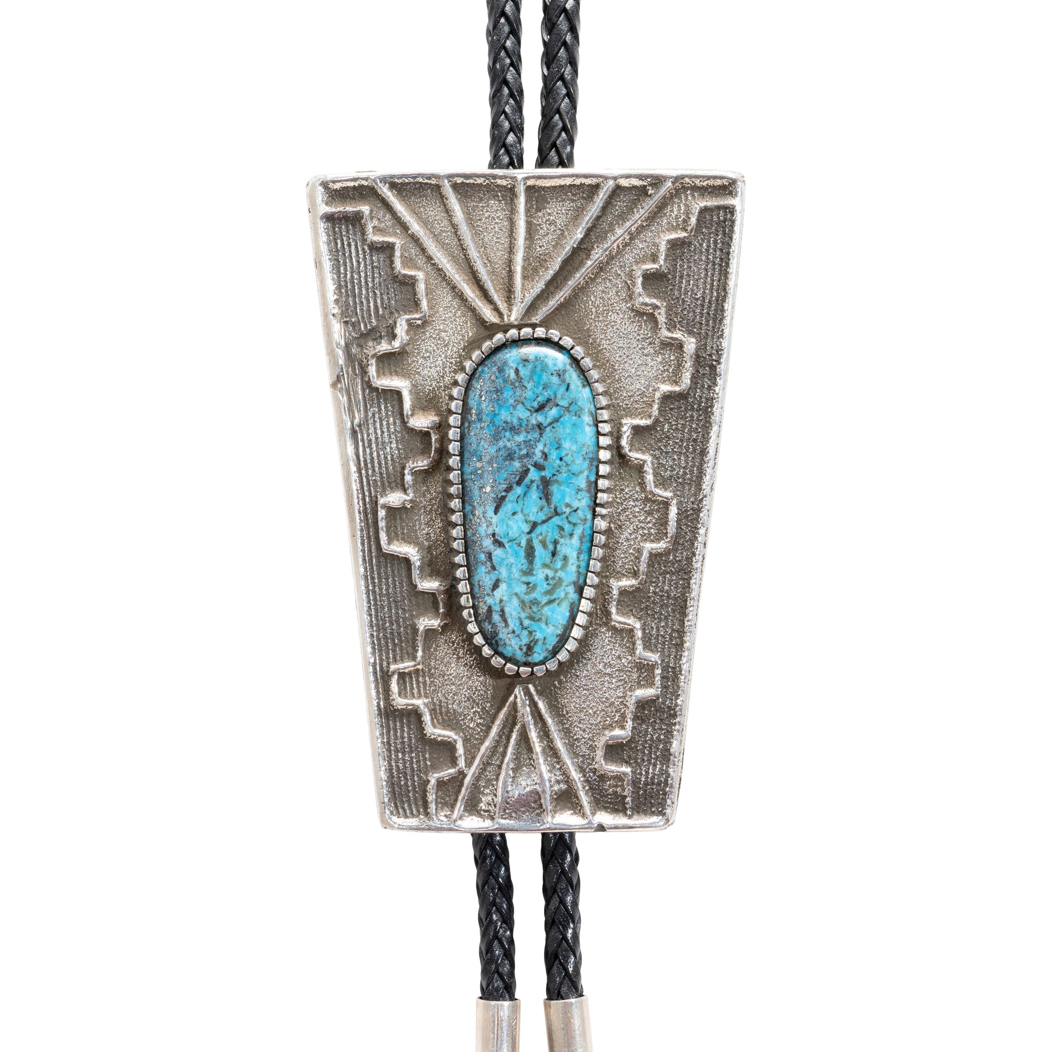 Navajo Turquoise Bolo Tie