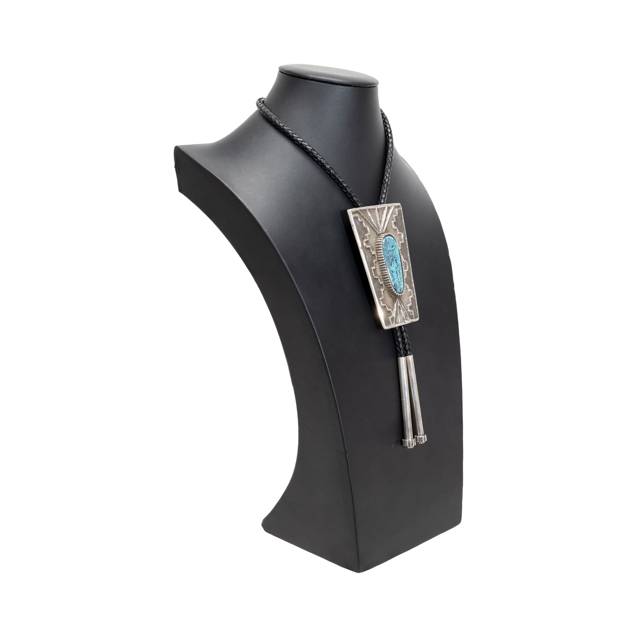 Navajo Turquoise Bolo Tie