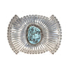 Navajo Turquoise Belt Buckle, Jewelry, Buckle, Native