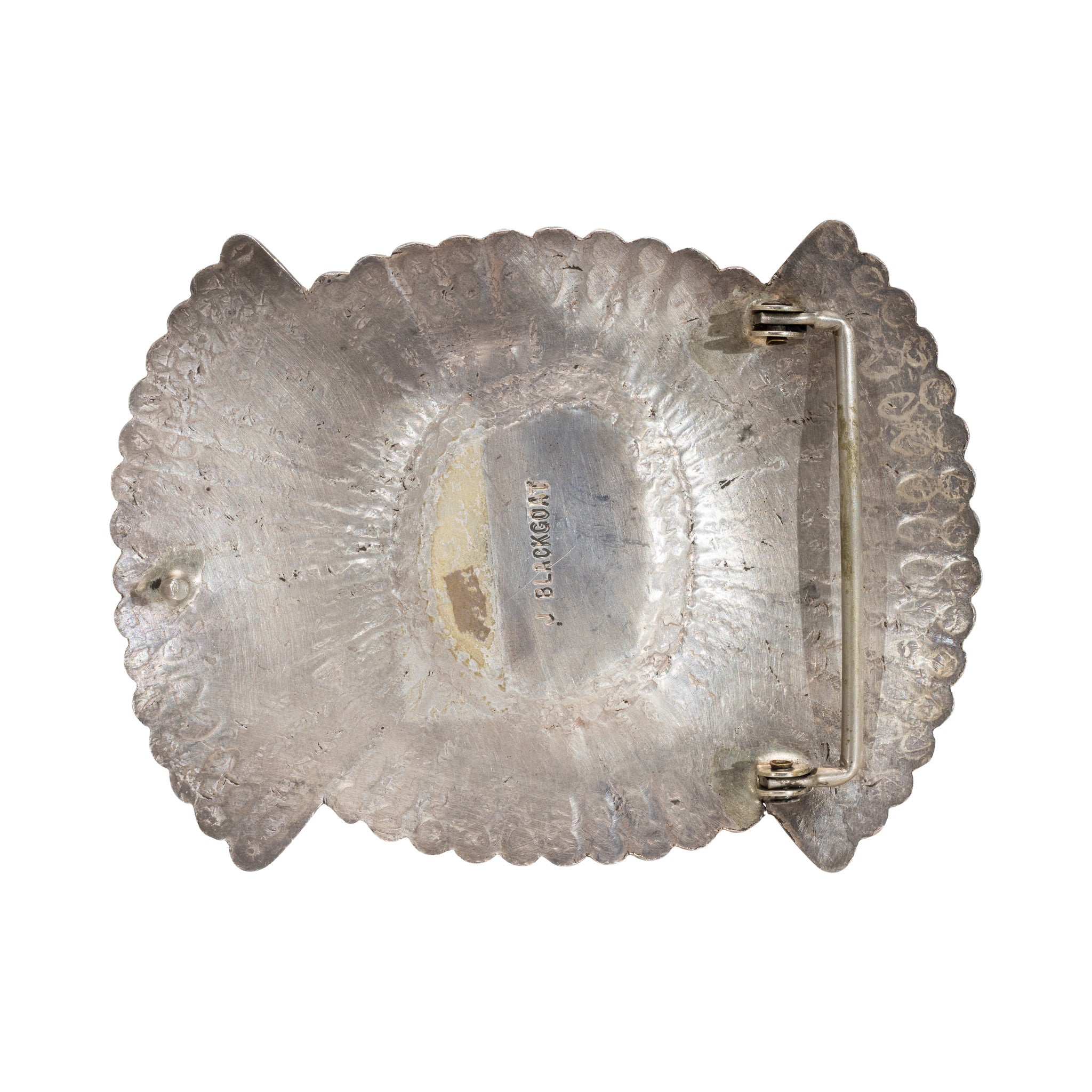 Navajo Turquoise Belt Buckle