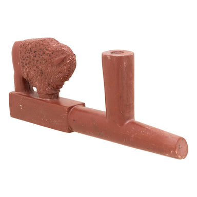 Sioux Buffalo Pipe, Native, Pipe, Catlinite