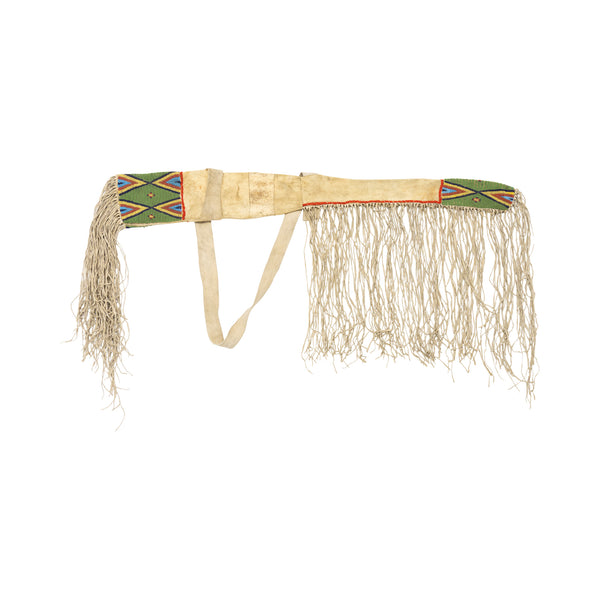 Fort Peck Lakota Rifle Scabbard, Native, Horse Gear, Scabbard