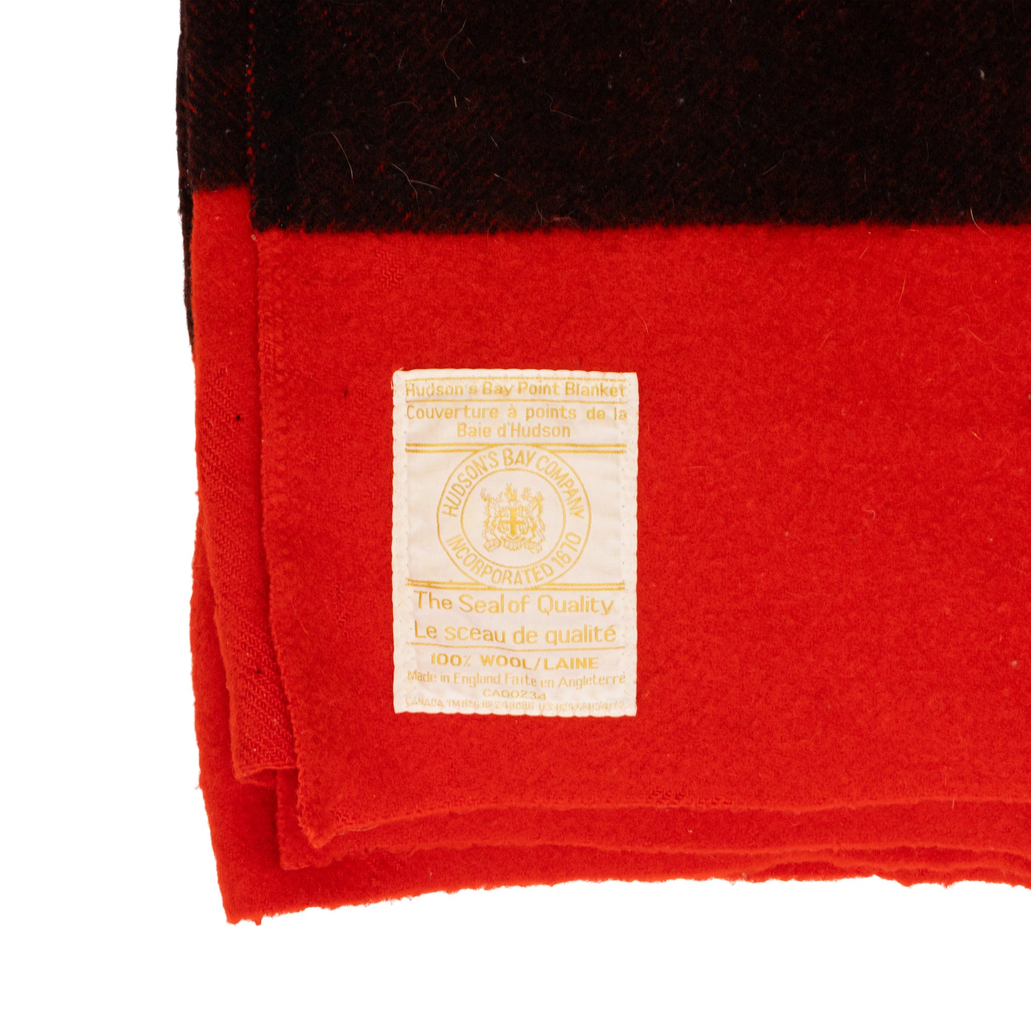 Hudson Bay Style Wool Trade Blanket