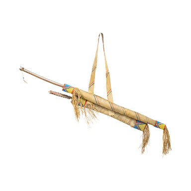 Sioux Pony Bow, Arrow, and Quiver Set, Native, Weapon, Bow