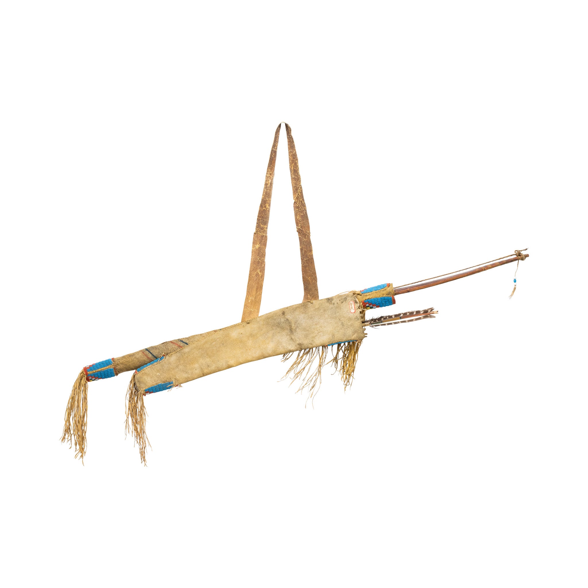 Sioux Pony Bow, Arrow, and Quiver Set