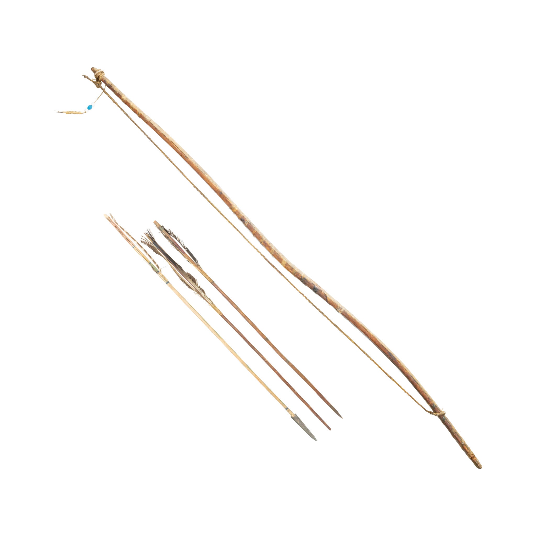 Sioux Pony Bow, Arrow, and Quiver Set